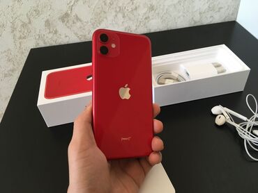 ayfon 6 qiymeti islenmis: IPhone 11, 64 GB, Face ID, Simsiz şarj, Sənədlərlə