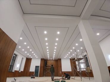 Натяжной потолок: Натяжной потолок Матовое, 3D потолки, Глянцевое Гарантия, Монтаж, Бесплатный замер — 11