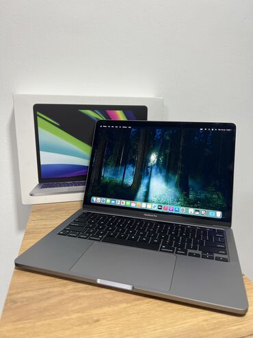 купить ноутбук в бишкеке в рассрочку: Ноутбук, Apple, 8 ГБ ОЗУ, Apple M2, 13.3 ", Б/у, Для несложных задач, память SSD