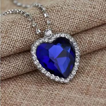 Ogrlice: ✨🌊 Ogrlica Titanik - Crveno Srce! ❤️💎💙 Cena:1200din Zasijajte ovim — 18