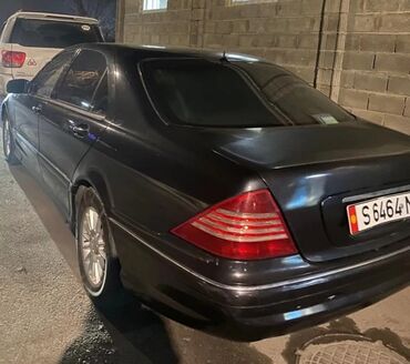 мерс аренда: Mercedes-Benz S-Class: 2001 г., 4.3 л, Автомат, Бензин, Универсал