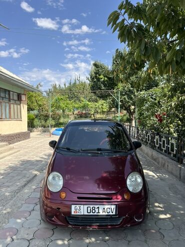 авто в рассрочку в бишкеке без процентов: Daewoo Matiz: 2008 г., 0.8 л, Механика, Бензин, Хэтчбэк