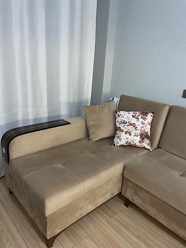 mingəçevirdə divan: Künc divan, İşlənmiş, Açılan, Bazalı, Parça, Çatdırılma yoxdur — 3