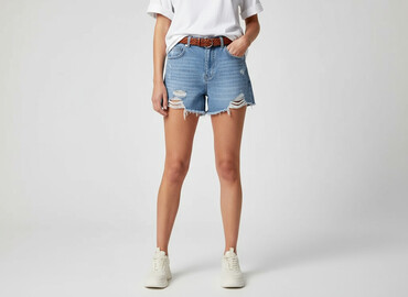 spodenki denim tears: Szorty damskie, rozmiar L