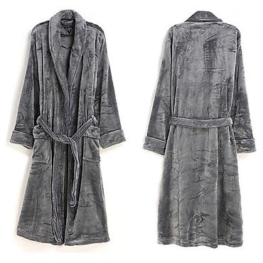 Халаты: Халат, Плюш, M, L, 2XL — 8