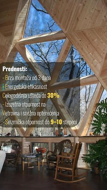 Građevinarstvo i rekonstrukcija: Geodezijske kupolne kuće, Glamping kupole, Komercijalni prostori 9 — 7