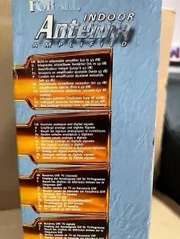 Aksesoari za TV i video: ONE FOR ALL pojačana sobna antena - Model: ONE FOR ALL Indoor Antenna — 14