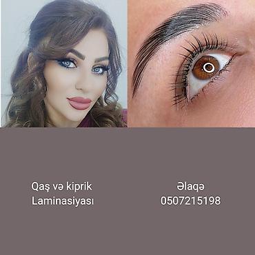 tük effekti qaş: Xidmət: Qaş və kirpik laminasiyası Təsvir: - Qaşların — 1