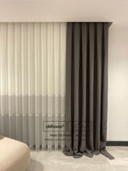 Pərdə və tüllər: İşlənmiş, Vilyur Pərdə, rəng - Boz, Ünvandan götürmə — 8