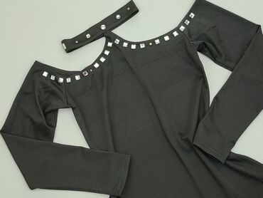 Bluzki: Bluza XS (EU 34), stan - Idealny, wzór - Jednolity kolor, kolor - Czarny