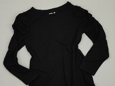 czarne bluzki z długim rękawem zara: Bluzka Damska, SinSay, M, stan - Bardzo dobry