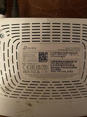 iphone 6a: TP-Link TL-WR841N (EU) Wi‑Fi router - Model: TL-WR841N (EU), Ver — 3