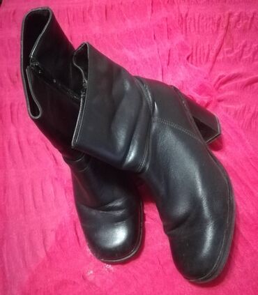 zara cipele koža: Ankle boots, 39