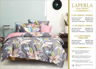 Pastel dəstləri: Laperla yataq dəsti. Parça pambıqdır Ölçü tək nəfərlik Çxol 160*220 — 7