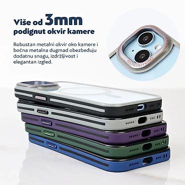 shooter: Maska Magsafe Trendy za iPhone 15 Pro 6.1 ljubicasta. Uz brzu dostavu — 5