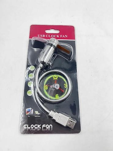 tavan ventilyatoru: Saatlı sərinkeş USB USB Saatlı Sərinkeş – LED Ekranlı Portativ — 4
