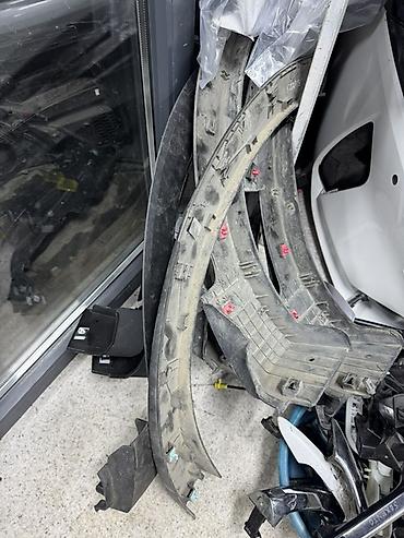 abs: Нижние накладки для Hyundai и Kia - Комплект пластиковых нижних — 1