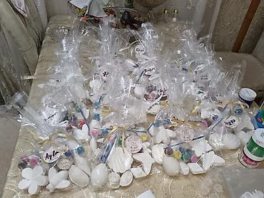 Fiqurlar: Fiqur, Gips, rəng - Ağ — 10