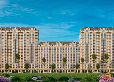арча белик квартира: 2 комнаты, 60 м², Элитка, 10 этаж, ПСО (под самоотделку)