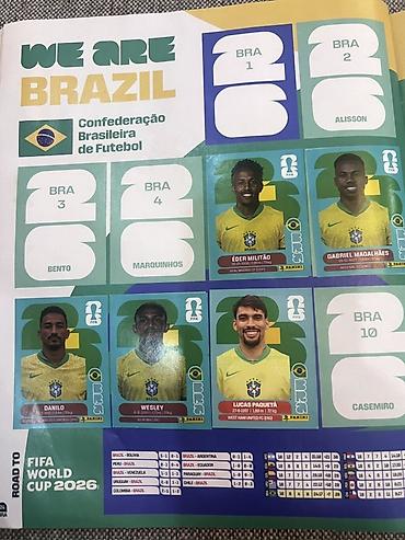 Другие предметы коллекционирования: Panini FIFA World Cup 2026 – Rəsmi Stiker Albomu - FIFA Dünya Kuboku — 2