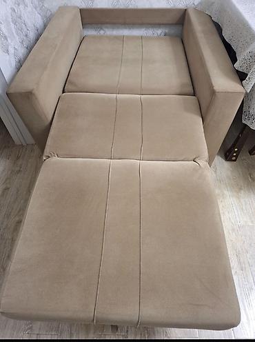 kreslo yellencek: Qatlanan kreslo‑divan - Rəng: açıq bej - Material: yumşaq — 2