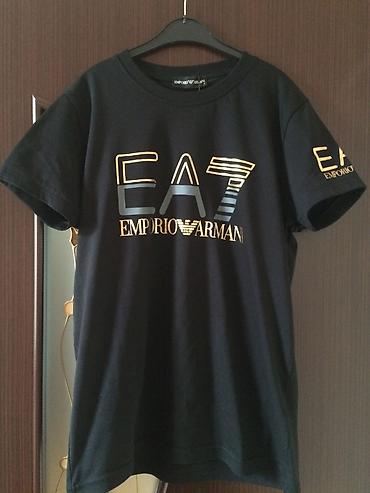 Kişi geyimləri: Futbolka, Ea7, S, rəng - Qara — 4