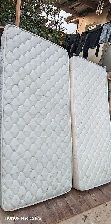 ucuz matras: 2 ədəd tək nəfərlik matras - Ölçü: 90×190 sm (2 ədəd, tək nəfərlik) - — 1