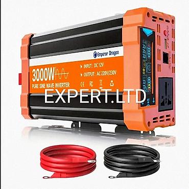 İnverterlər: Yeni Inverter, 1500-3000 Vt, 12 - 220 volt, Ünvandan götürmə, Ödənişli çatdırılma, Rayonlara çatdırılma — 11