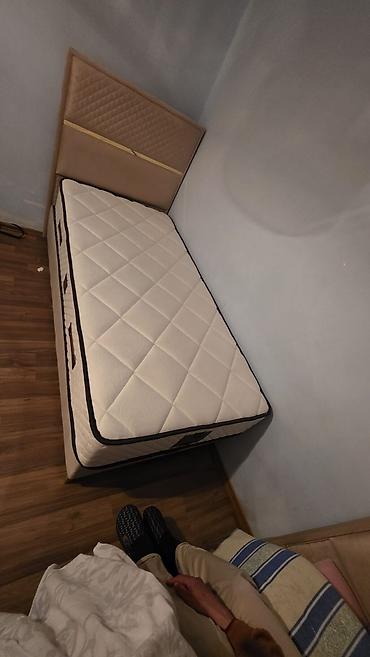 ucuz yataq: Tək nəfərlik çarpayı dəsti 2 eded - Ölçü: təxmini 90x190 sm (tək — 3