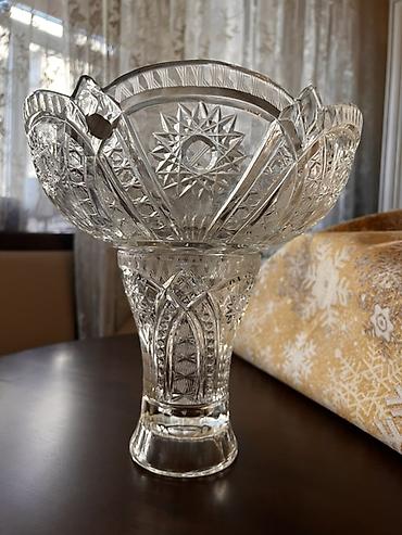 Наборы посуды: Различные наборы из гранёного хрусталя (ручная алмазная грань) — 1