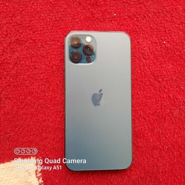 iphone 5s: Ош iPhone 12про 128гб. есим акб емкости 83 цена 30000сом состояние