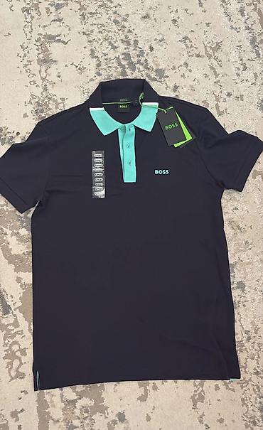 Kişi geyimləri: Polo köynək, Hugo Boss, S, rəng - Göy — 5