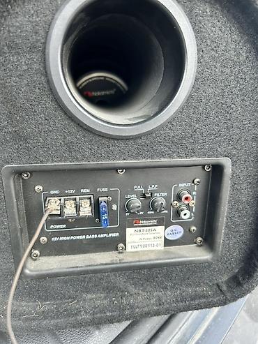 кнопка start stop: Активный автомобильный сабвуфер Nakamichi NBT-805A (басовая труба) - — 3