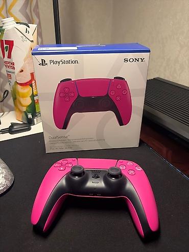 Беспроводной контроллер Sony PlayStation DualSense — цвет Cosmic Red at lalafo.kg Беспроводной контроллер Sony PlayStation DualSense — цвет Cosmic Red
