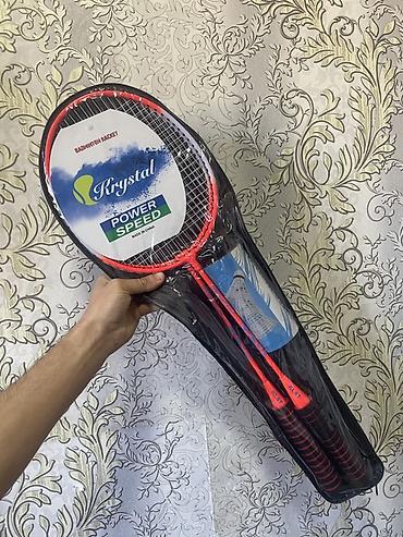 raket: Məhsul: Krystal badminton raket dəsti Xüsusiyyətlər: - Brend — 1