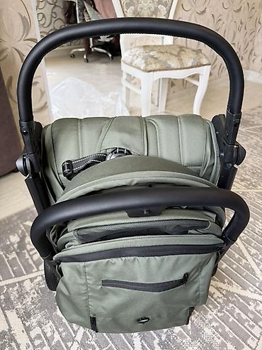 шприц для промывания носа: Прогулочная коляска Baby Stroller, модель S1, цвет хаки - Легкая — 5