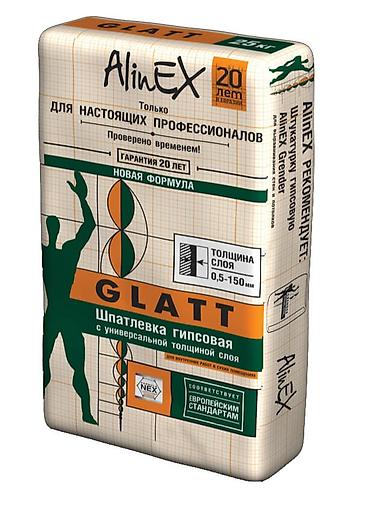 upper intermediate: Шпаклевка Alinex, Гипсовая, Сухая — 1
