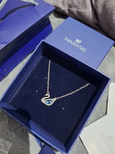 Ogrlice: Ogrlica sa priveskom, Swarovski, Materijal: Cirkon — 3