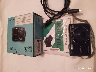 fotoapparat fujifilm s2950: Fujifilm Finepix Jx550.16 megapixel
İstifadə olunmayıb. özüm almışdım