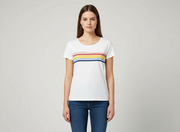 koszulka z pagonami: Orsay, Women`s T-shirt, size S