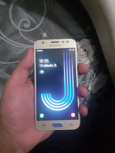 Samsung: Samsung Galaxy J3 2017, 16 GB, rəng - Göy