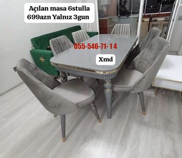 Divanlar: Qonaq otağı üçün, Yeni, 6 stul lalafo.az -da Divanlar: Qonaq otağı üçün, Yeni, 6 stul