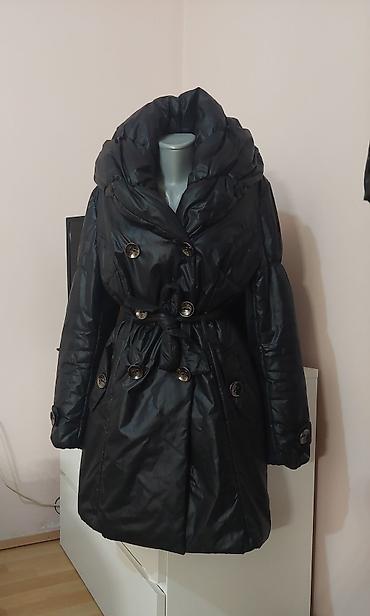 Personal Items: Ženska zimska jakna/kaput u crnoj boji - Model: puffer-parka sa — 3