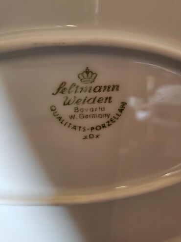 Ostali antikviteti: Oval Seltmann Weiden 1949 do 1954g.Nemacka. Oval bez ostecenja,sve na — 8