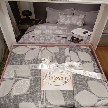 Posteljina: Bračna, Pamučni saten, bоја - Šareno, Turska — 12