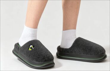 обувь 19 размер: Үй тапичкелери, 41, Жаңы, түсү - Кара, Өзү алып кетүү, Акылуу жеткирүү