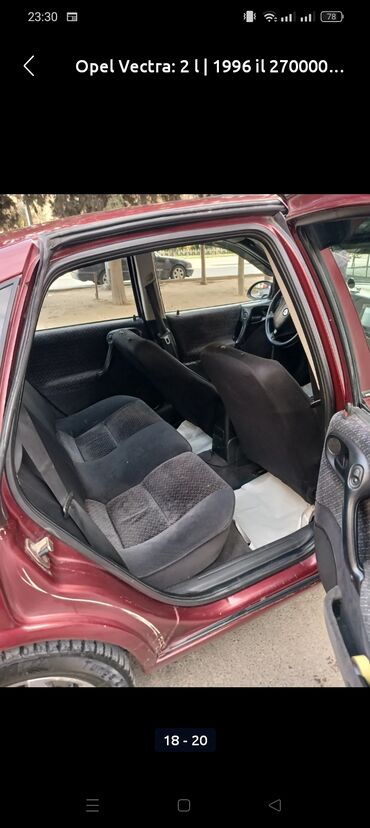 opel furqun: Opel Vectra: 2 l | 1996 il 270000 km Sedan