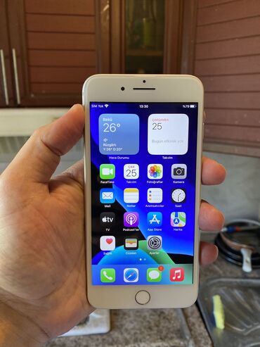 iphone 6 plus plata: IPhone 8 Plus, 64 GB, Gümüşü