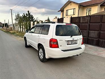 жалабат машина: Toyota Highlander: 2002 г., 3 л, Автомат, Газ, Жол тандабас — 2