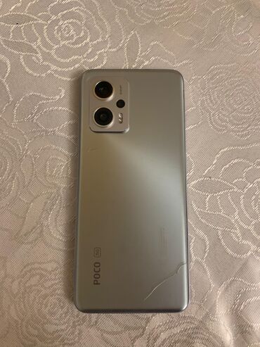 Poco: Poco X4 GT, 256 GB, rəng - Boz, Sensor, Barmaq izi, Face ID
